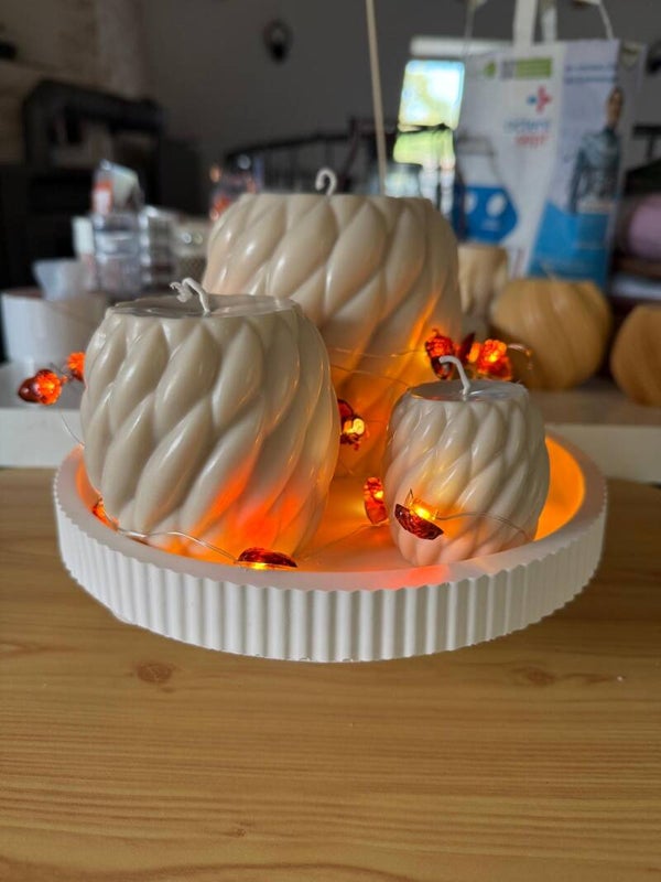 Wunderschönes Standkerzen Set