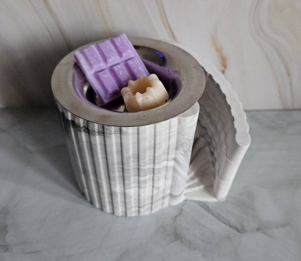 Duftlampe - Treppe - Marmor Schwarz