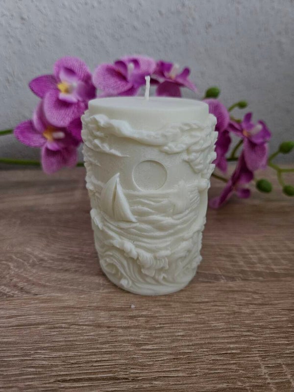 Kerze - Sonnenuntergang -