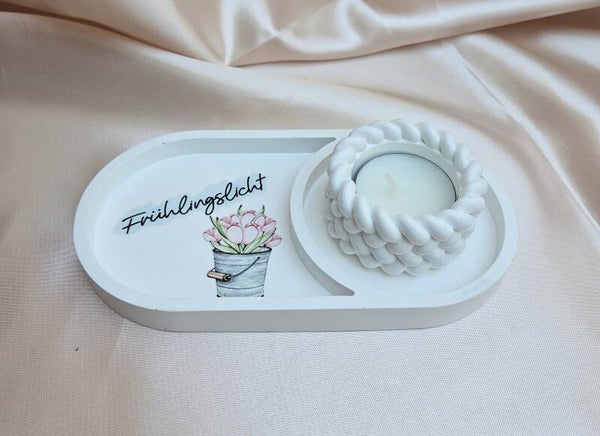 Tablett Set "Frühlingslicht"