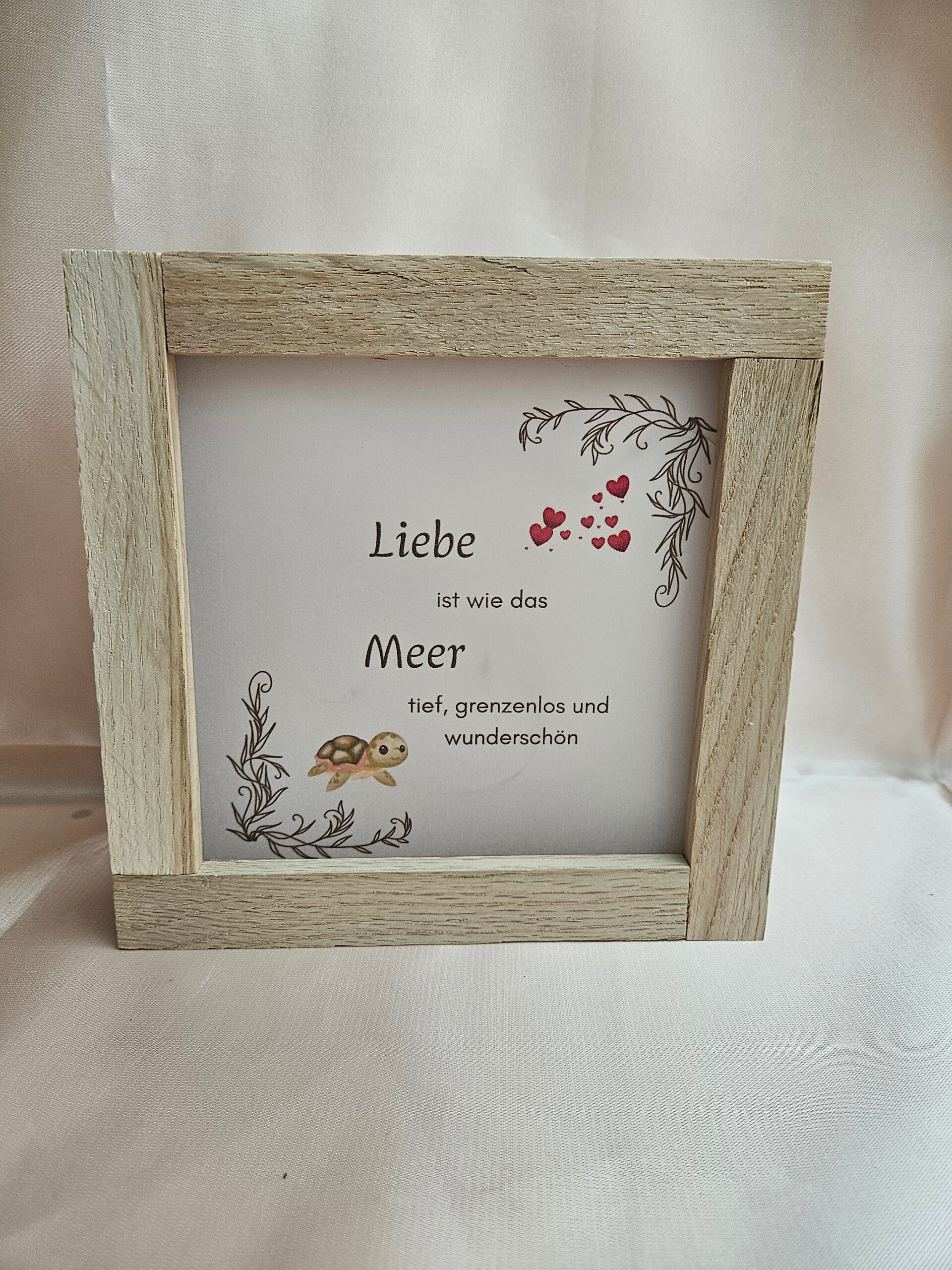Leuchtbox "Liebe & Meer"