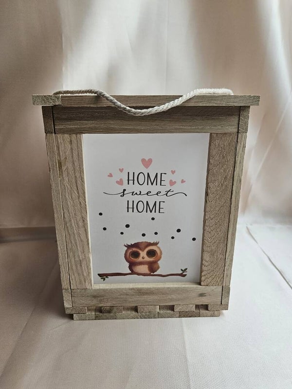Laterne "Home Sweet Home"