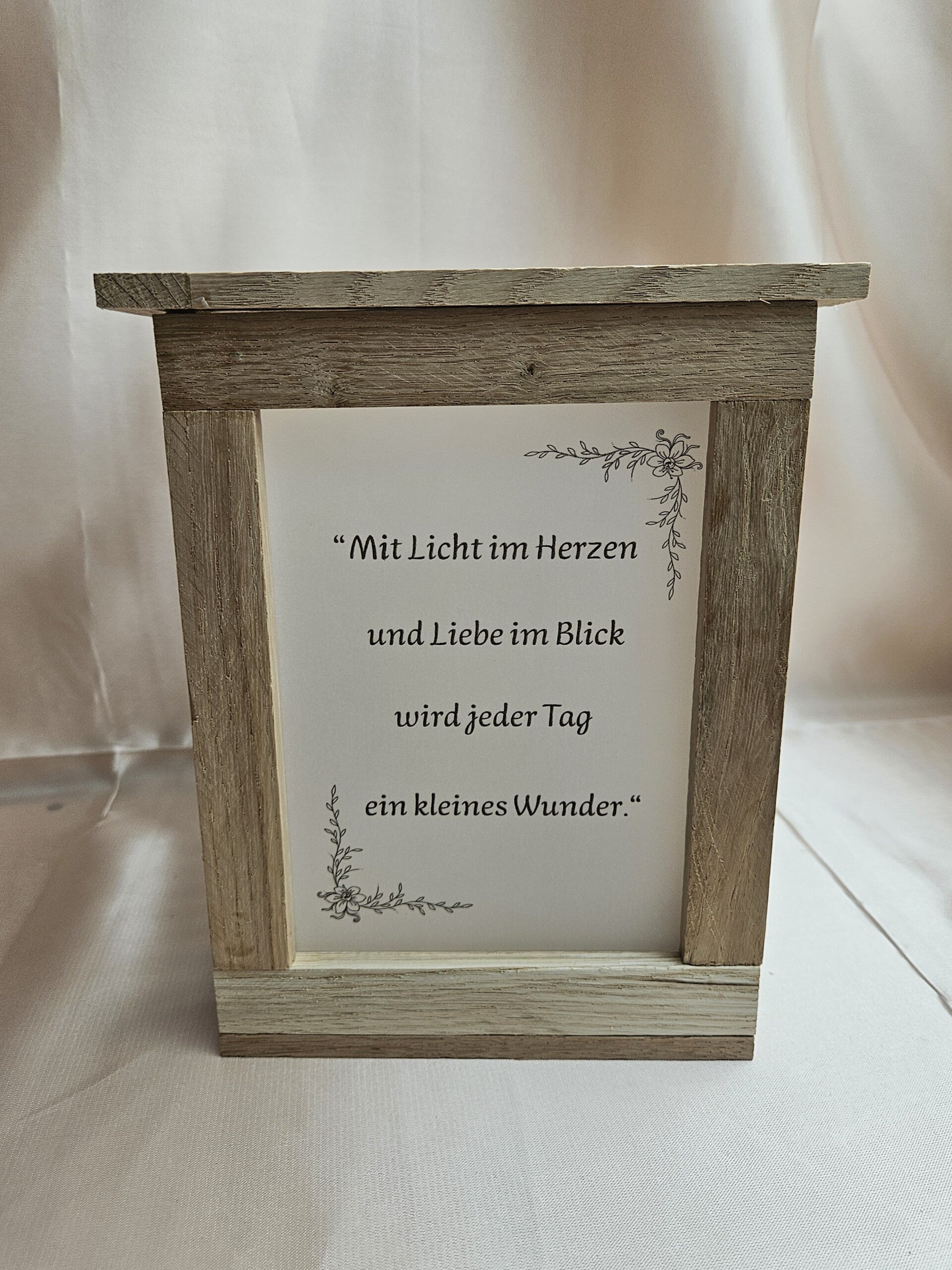Laterne "Licht im Herzen"