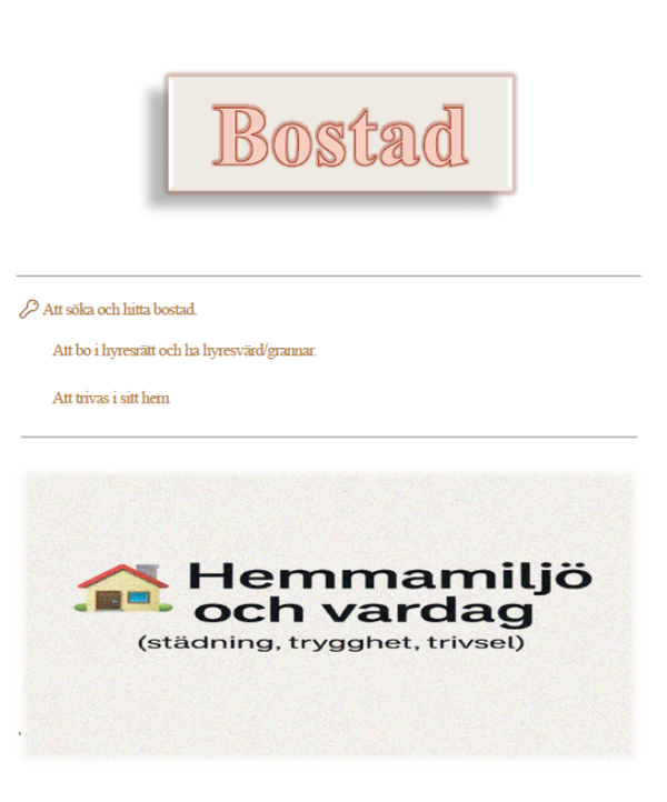 Temahäftet: Bostad