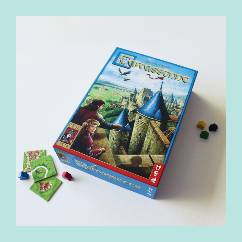 Carcassonne bordspel doos