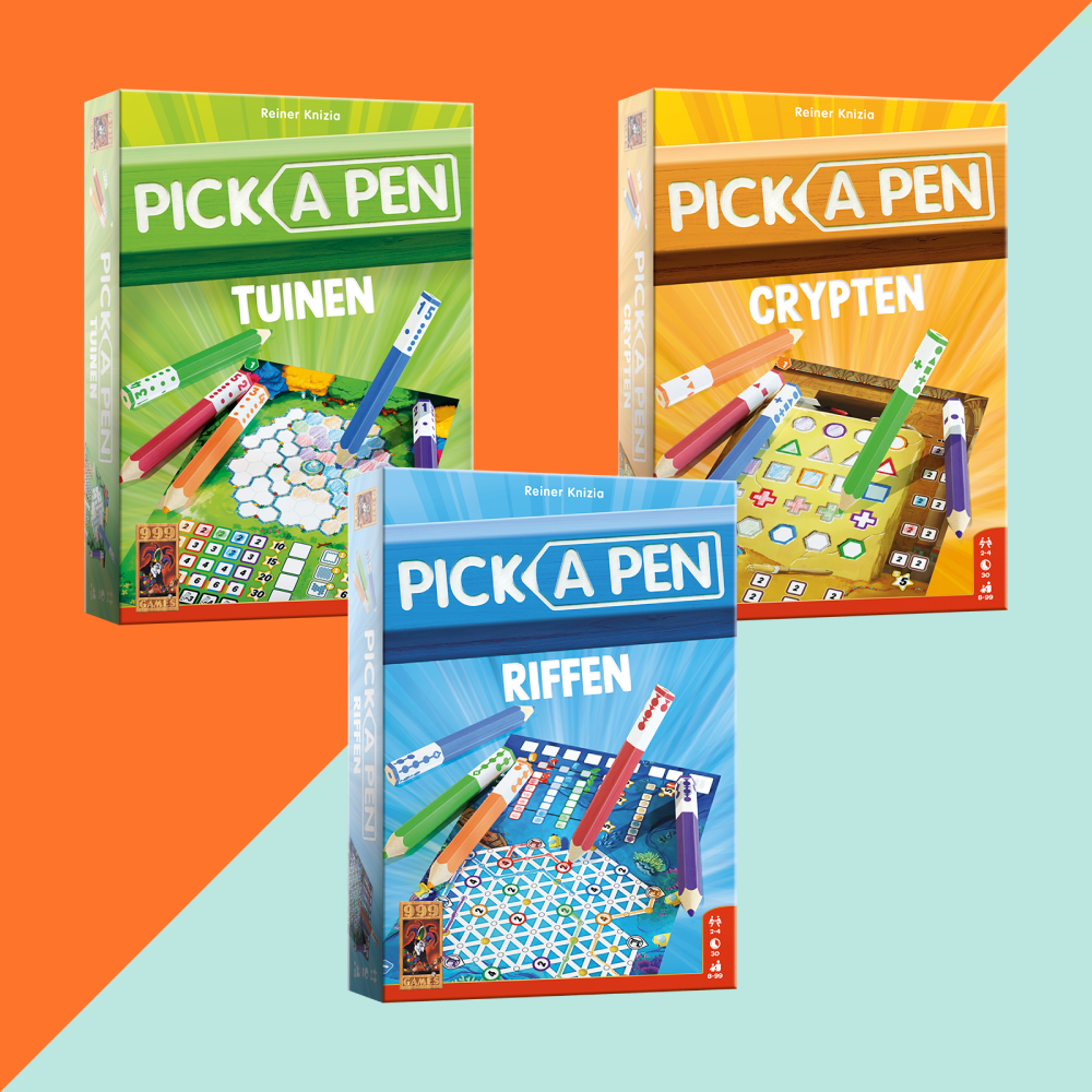 Alle Pick a Pen versies welke editie is het leukste? SpellenTip