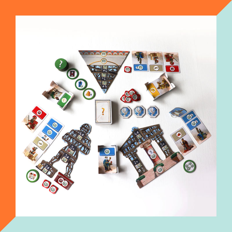 7 Wonders Architects spelmateriaal