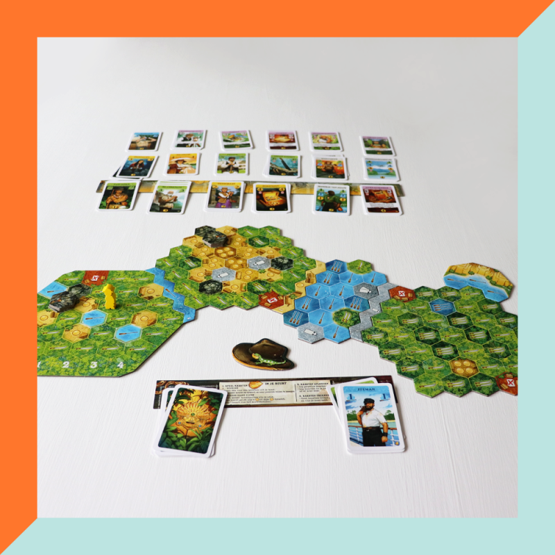 De Zoektocht naar El Dorado speelbord