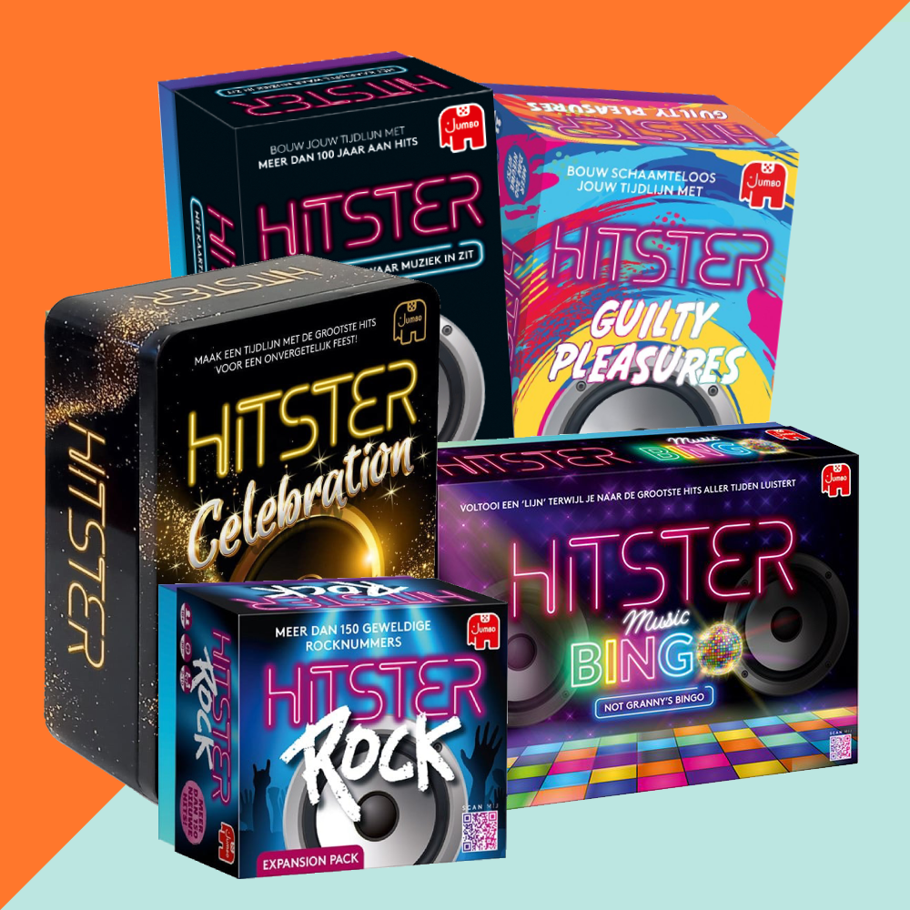Alle HITSTER versies en uitbreidingen - een compleet overzicht | SpellenTip