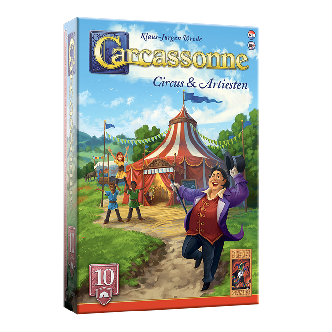 Carcassonne uitbreiding 10: Circus & Artiesten