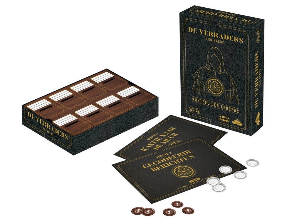De Verraders Eén Nacht spelmateriaal