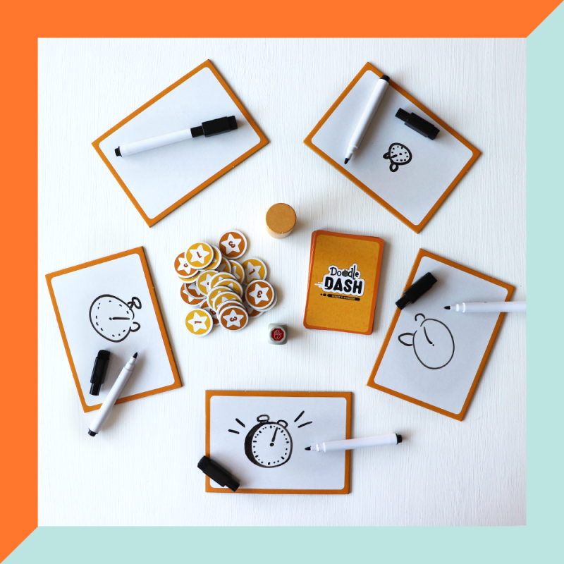 Doodle Dash spelmateriaal