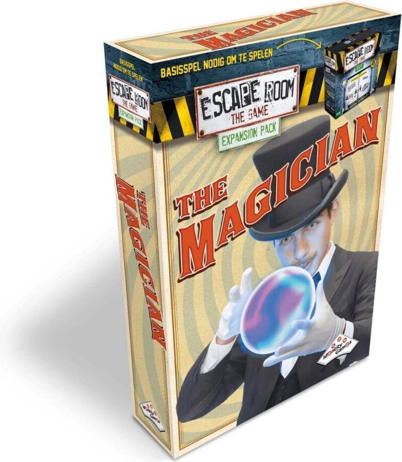 The Magician uitbreiding voor Escape Room The Game