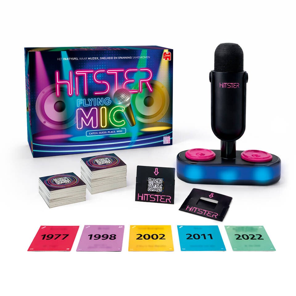 Hitster Flying Mic spelmateriaal