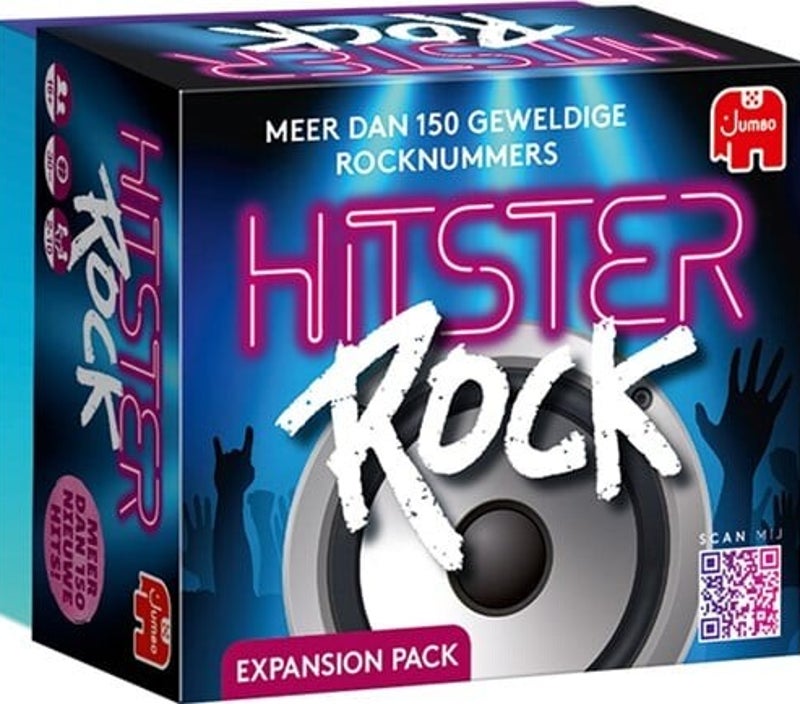 Hitster Rock uitbreiding muziekspel