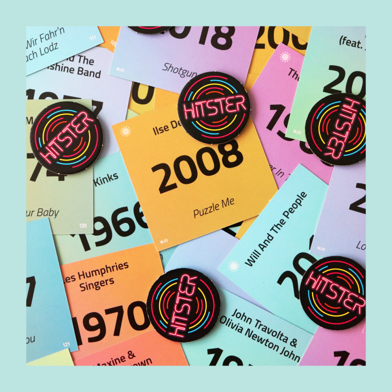 Hitster Summer Party kaartjes