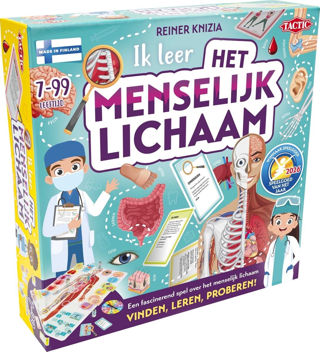 Ik Leer: Het Menselijk Lichaam spel winnaar Speelgoed van het Jaar