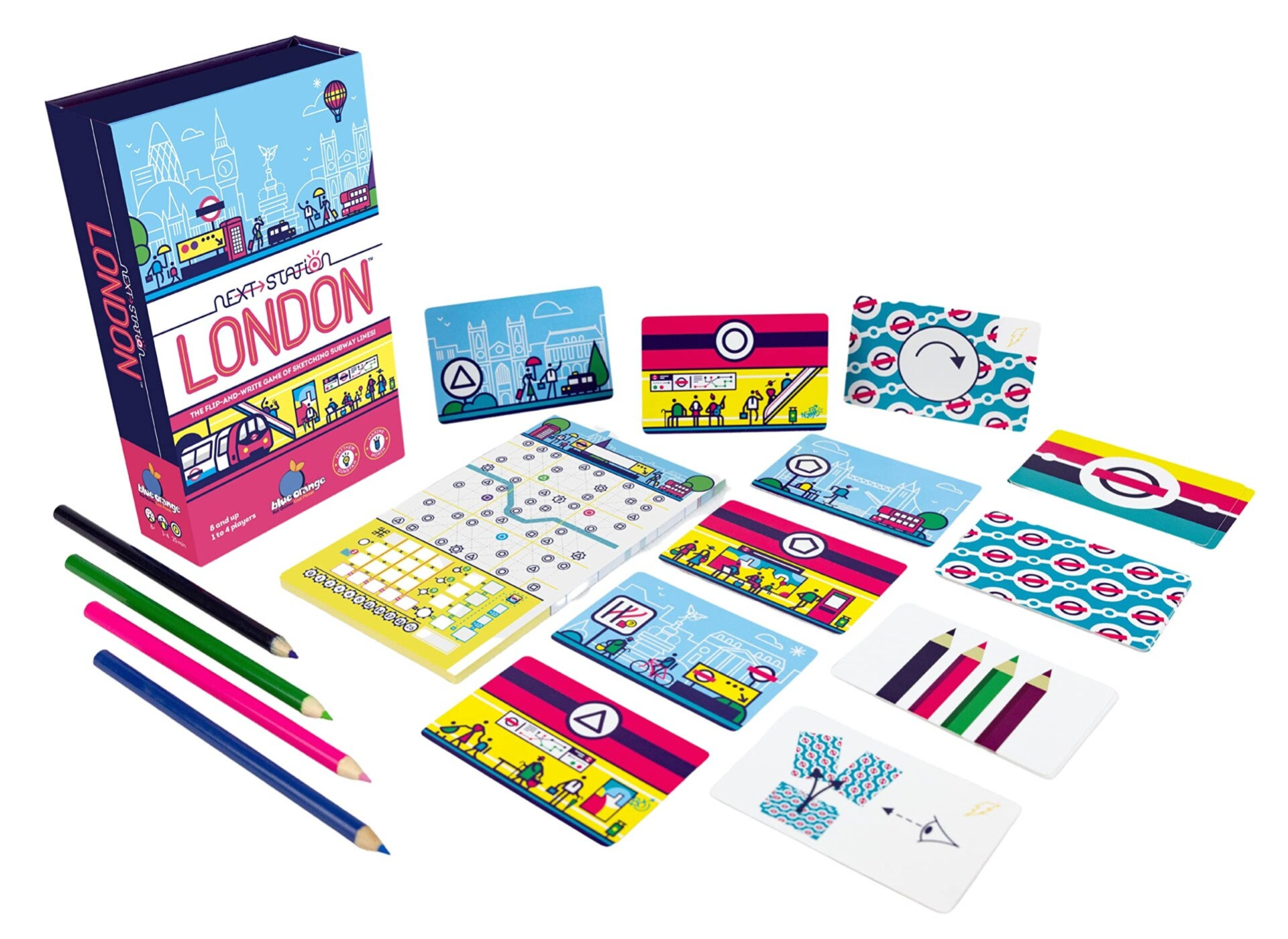 Next Station London spelmateriaal