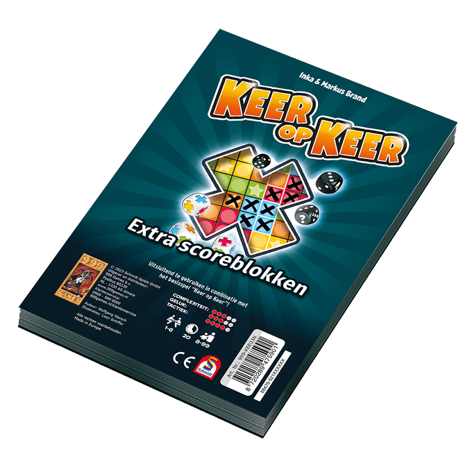 Keer op Keer extra scoreblokken level 1