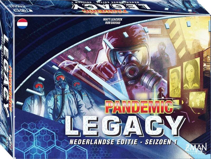 Pandemic Legacy Seizoen 1 blauwe editie