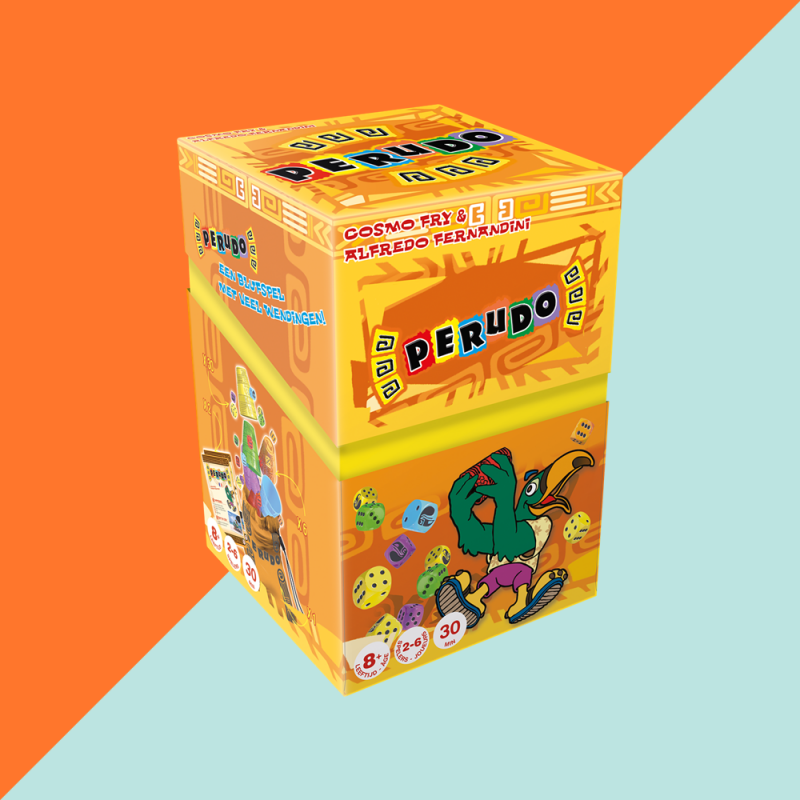 Perudo spel dobbelstenen doos