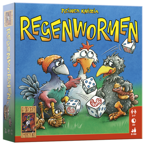 Regenwormen dobbelspel
