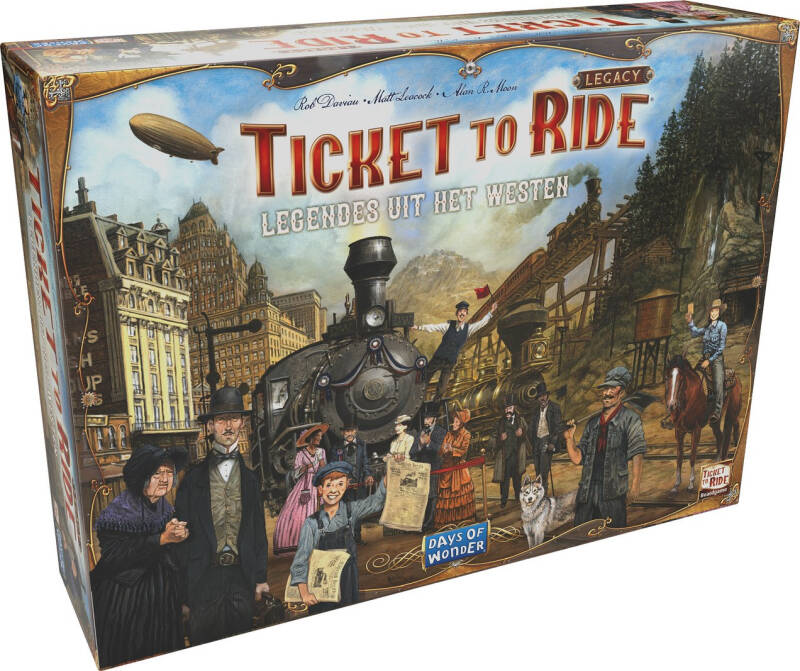 Ticket to Ride Legacy: Legendes uit het Westen