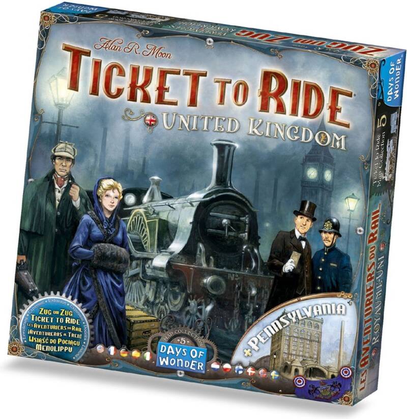 Ticket to Ride UK Pennsylvania