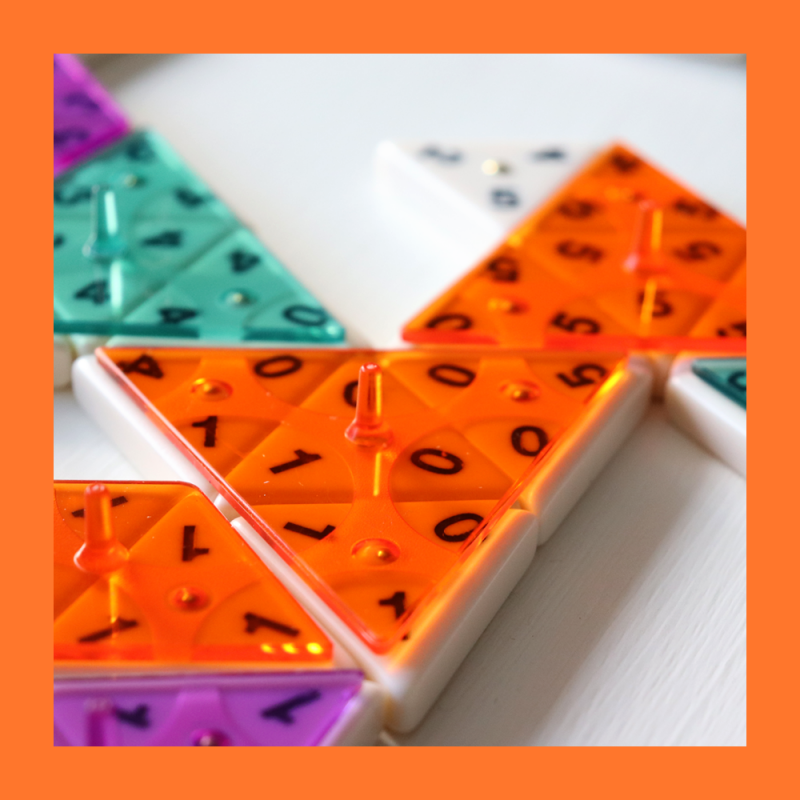 Triominos Conquest domein-dekkers