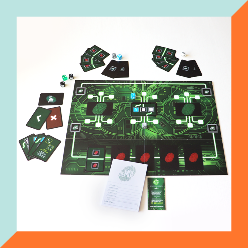 Wie is De Mol De Code Opdracht Speelbord