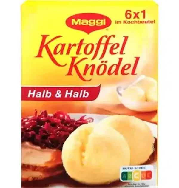 Maggi Kartoffelknoedel halb & halb
