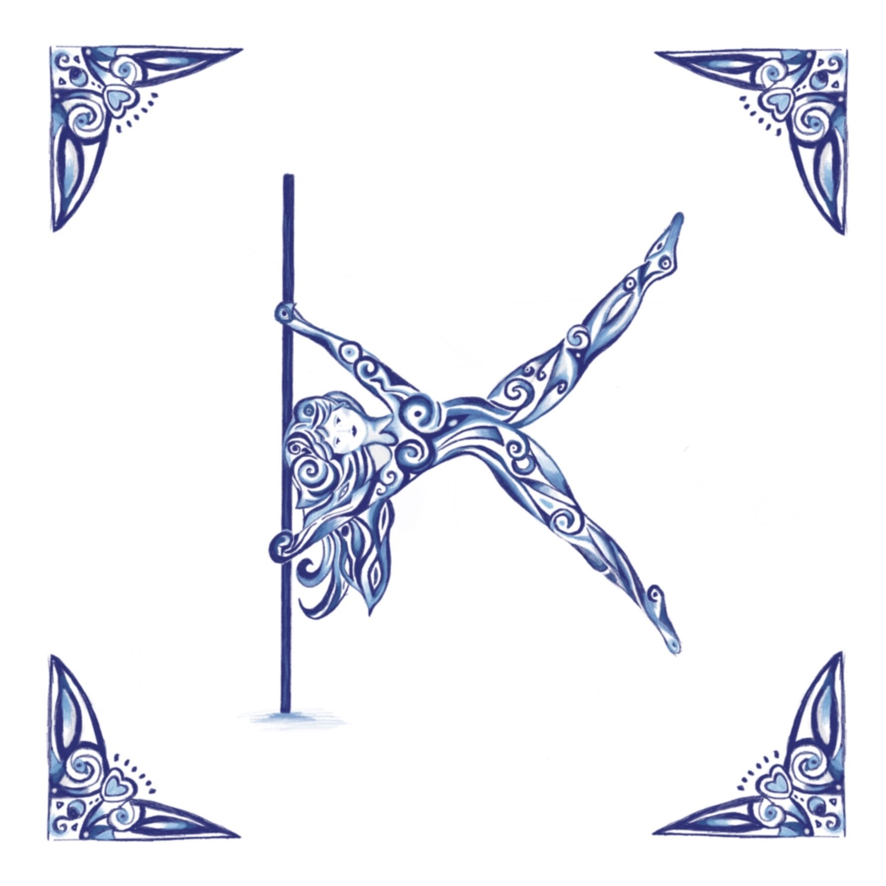 Beker SP00111 PAAS Lets Go Dutch Pole Lady