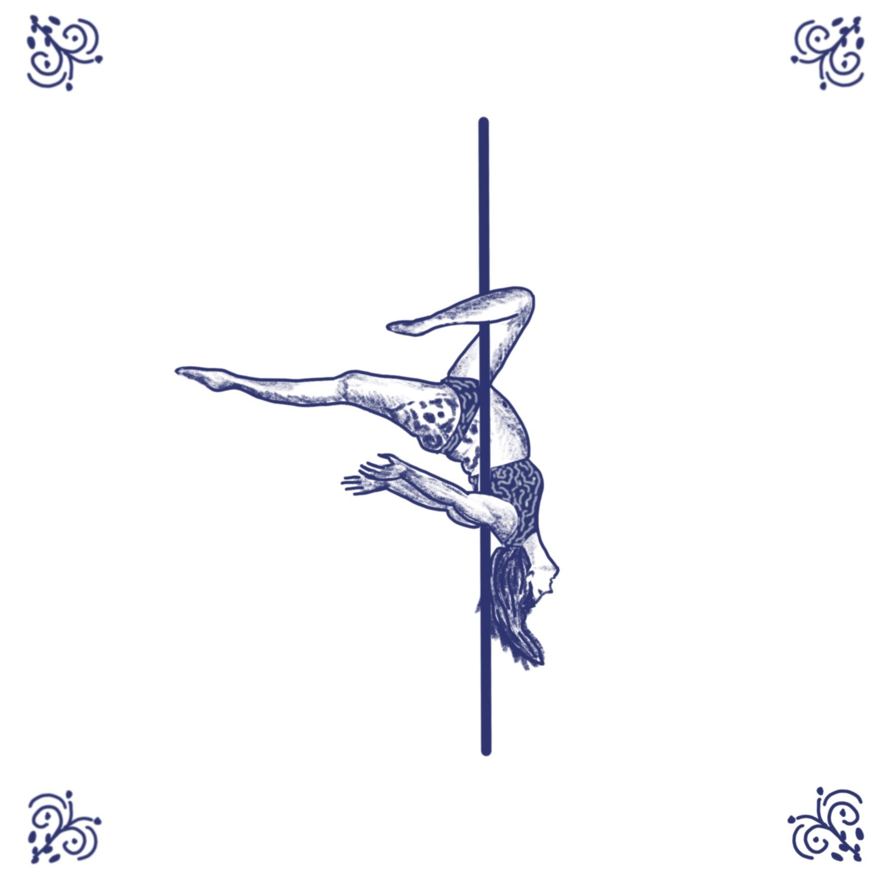 SP00117 PAAS Lets Go Dutch Pole Lady 2