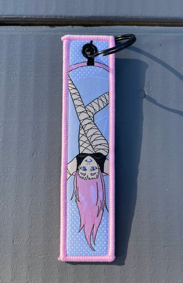 SP00181 - Sleutelhanger - Aerial Hoop - Anime - Blauw