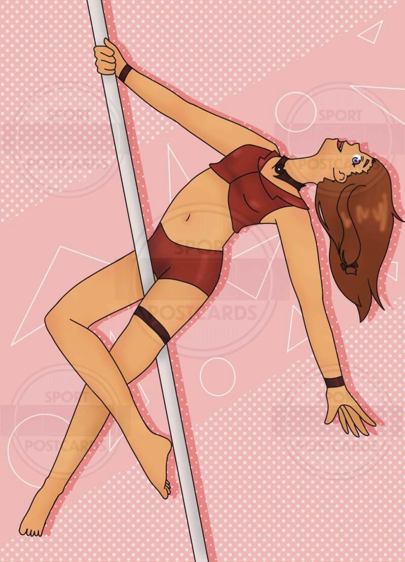 SP00177 - Poster A3 - Paaldansen -  Anime - Roze