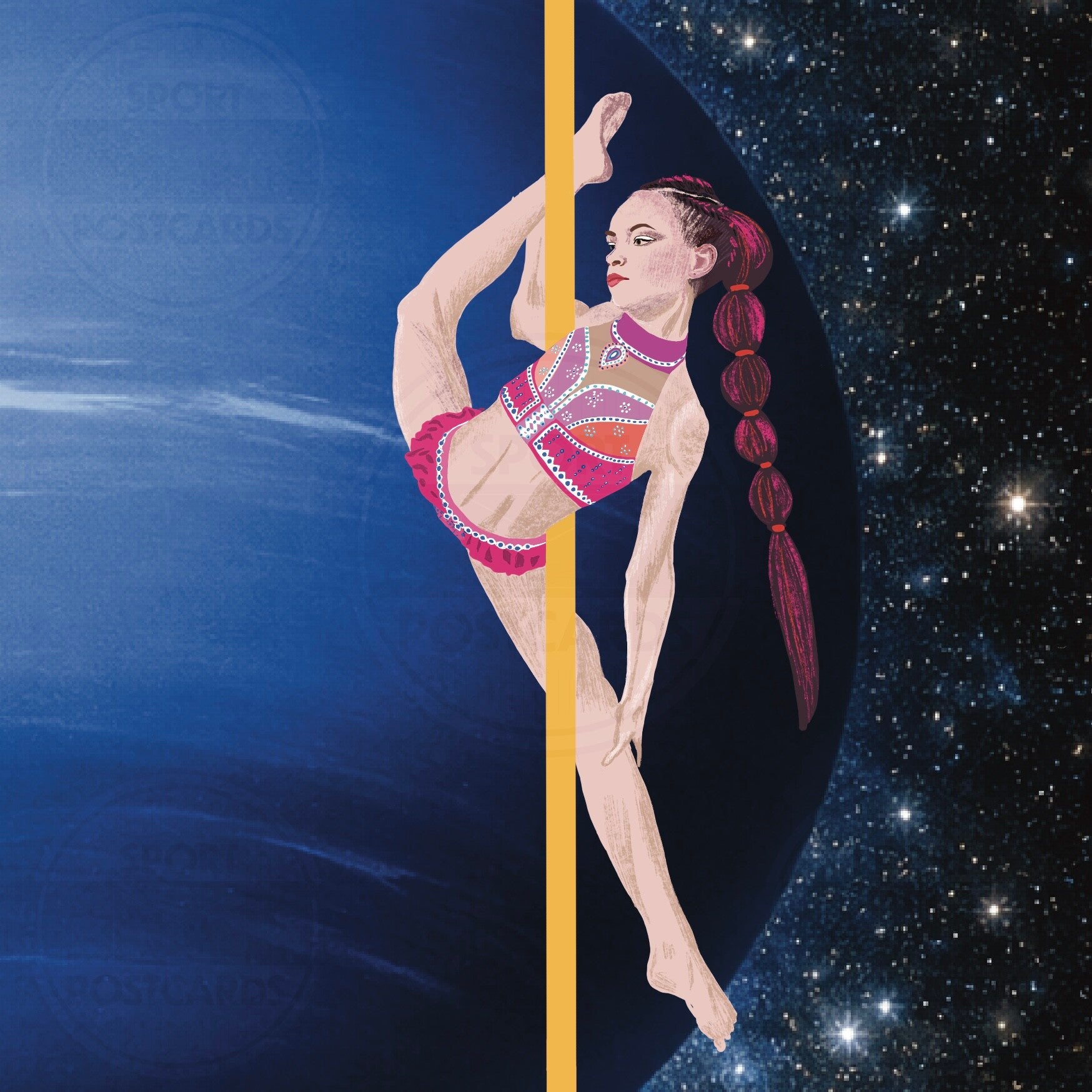 SP00212 Sticker PAAS Universe Neptune & Polesport