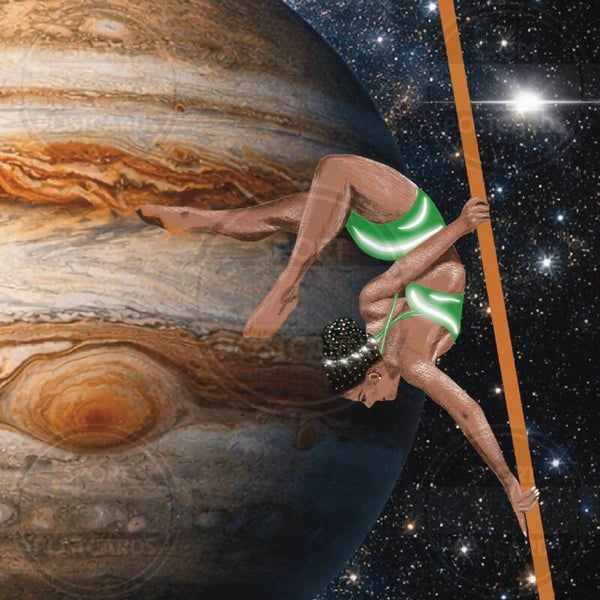 SP00213 Sticker PAAS Universe Jupiter & Flying Pole