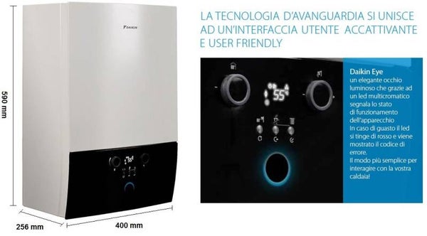 Caldaia a condensazione Daikin Altherma D2C Combi 35 kw D2CND035