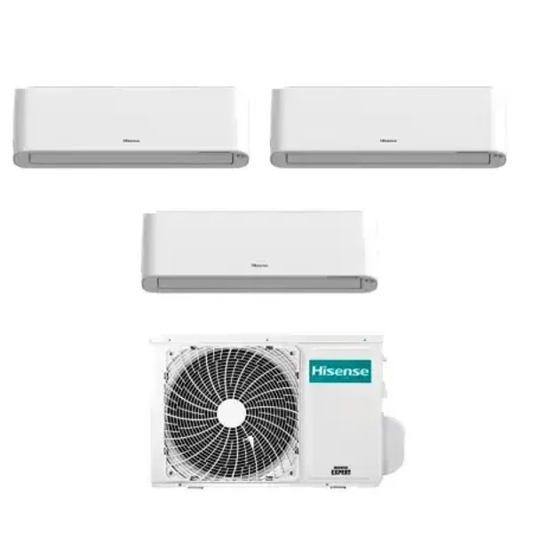 Climatizzatore Hisense Hi-Comfort Trial Split 7000+7000+9000 btu Wi-Fi 3AMW52U4RJC