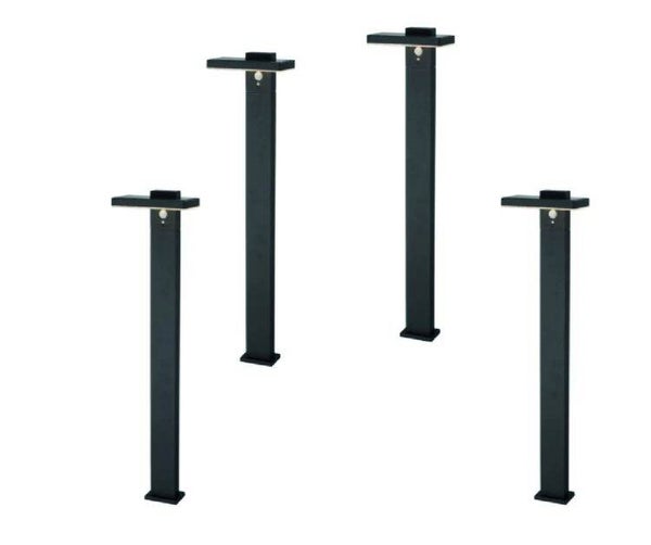 4 Pezzi – Lampioncino da Giardino ad Energia Solare 600 Lumen “LMS-081