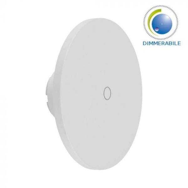 LAMPADA TONDA 12W DA PARETE LUCE 3IN1 BIANCA IP65 DIMMERABILE