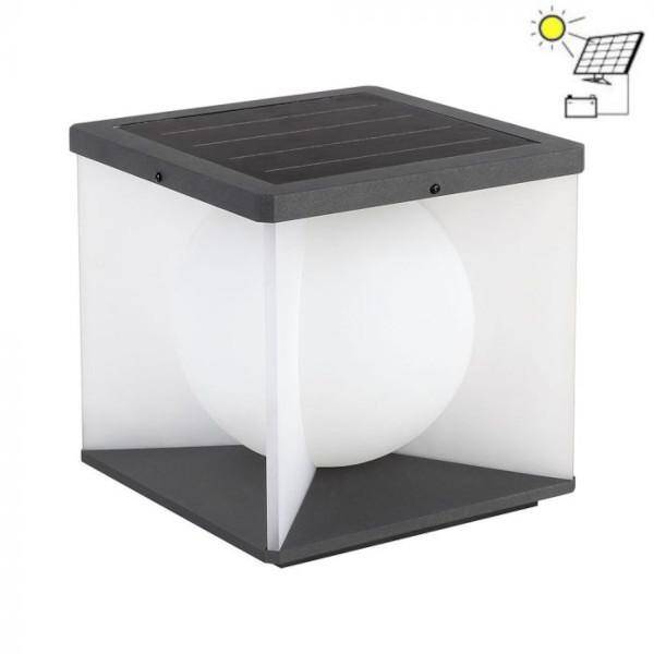 LAMPADA LED PARETE NERO+BIANCO 8W BIANCO CALDO