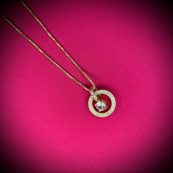 Collier en acier inoxydable – doré