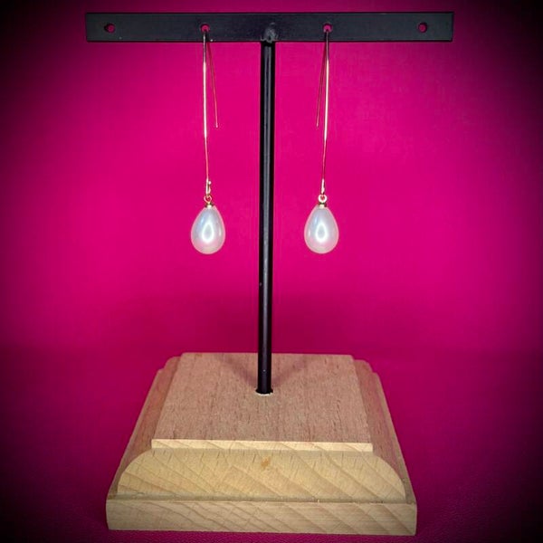 Boucles d’oreilles Cérémonie – Strass & Perles