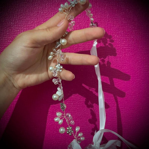 Couronne de bijoux pour cheveux cérémonie