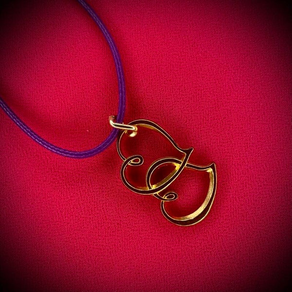 Collier BRELOQUE avec cordon de couleur aléatoire