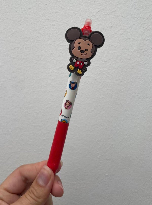 Stylo disney écriture bleu effaçable