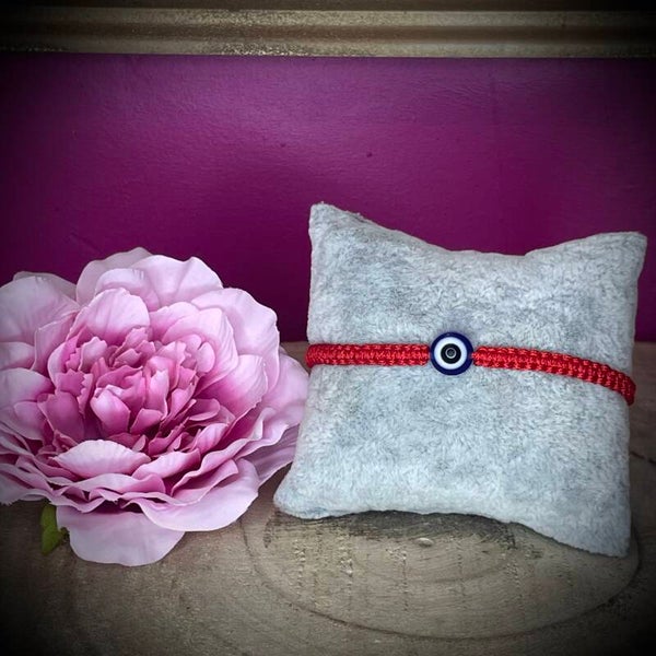 Bracelet fantaisie ajustable anti mauvais oeil