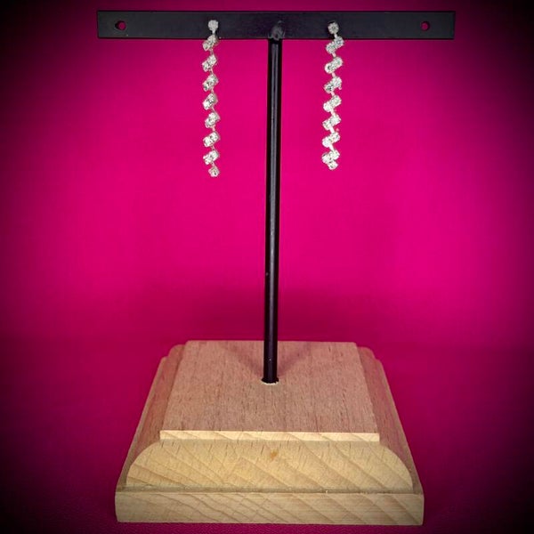 Boucles d’oreilles Cérémonie – Strass & Perles