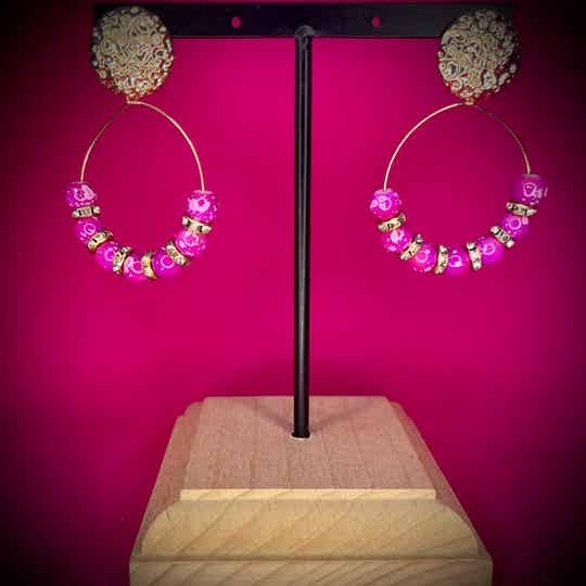 Boucles d’oreilles – Pierres naturelles
